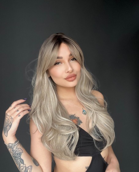 Medikal Doğal Görünümlü Saç Modeli Peruk 457