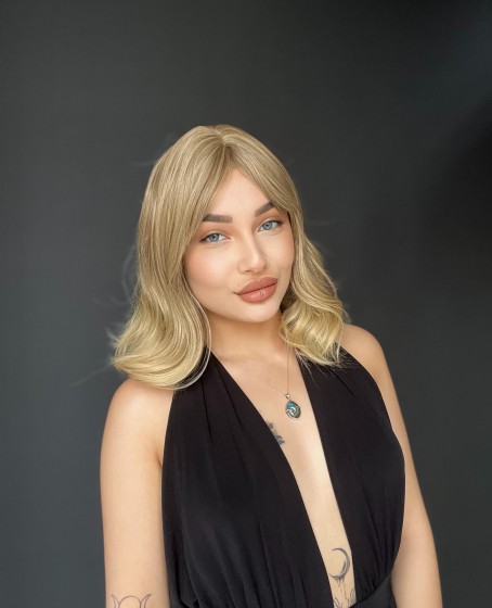 Medikal Doğal Görünümlü Saç Modeli Peruk 8140