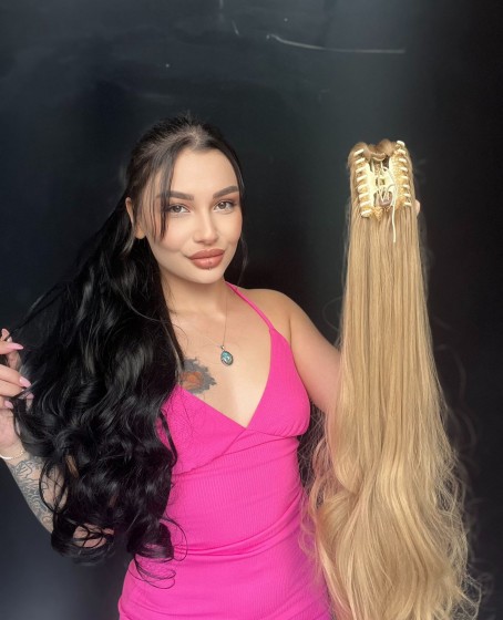 Tokalı At Kuyruğu Afro