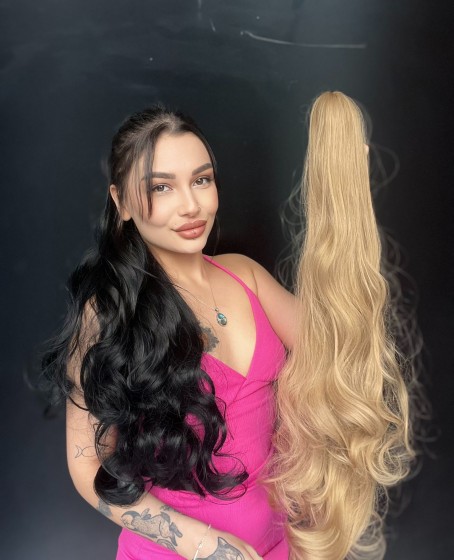 Tokalı At Kuyruğu Afro