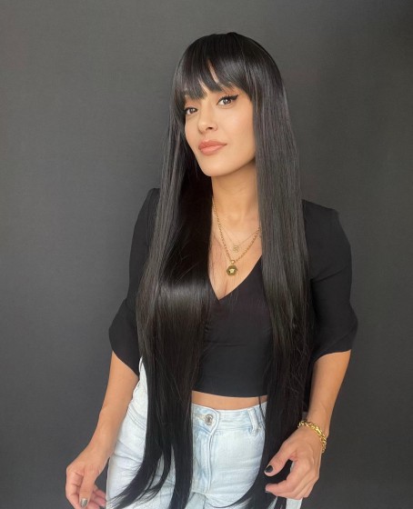 Rus kumralı serisi özel peruklarımızdan Perçemli medikal peruk