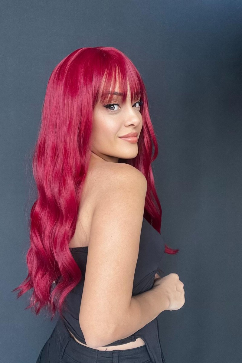 Gerçek Saç dokusunda Fiber Medikal peruk