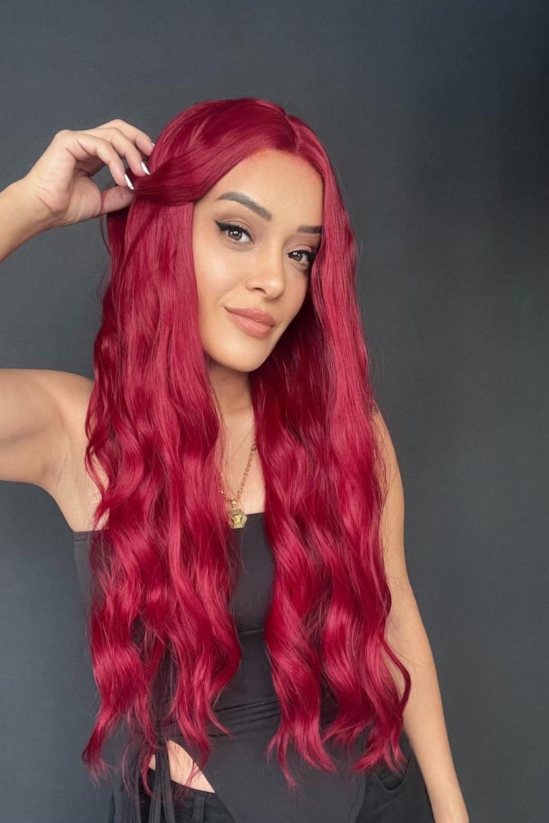 Gerçek Saç dokusunda Fiber Medikal peruk