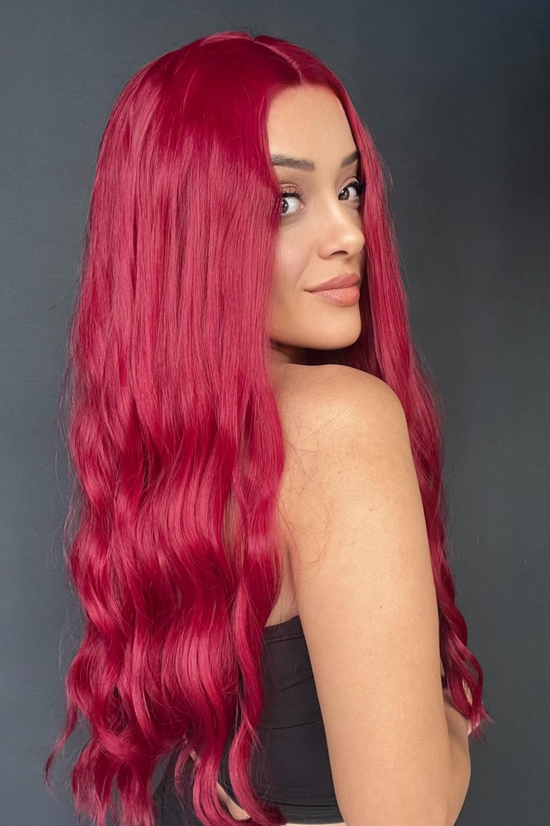 Gerçek Saç dokusunda Fiber Medikal peruk