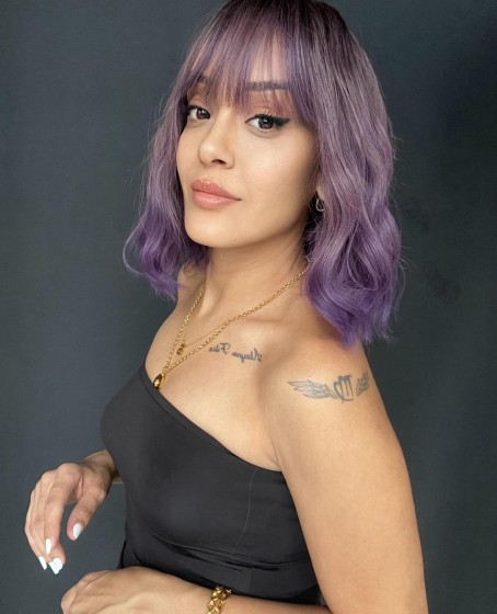 Rus kumralı serisi özel peruklarımızdan Perçemli medikal peruk