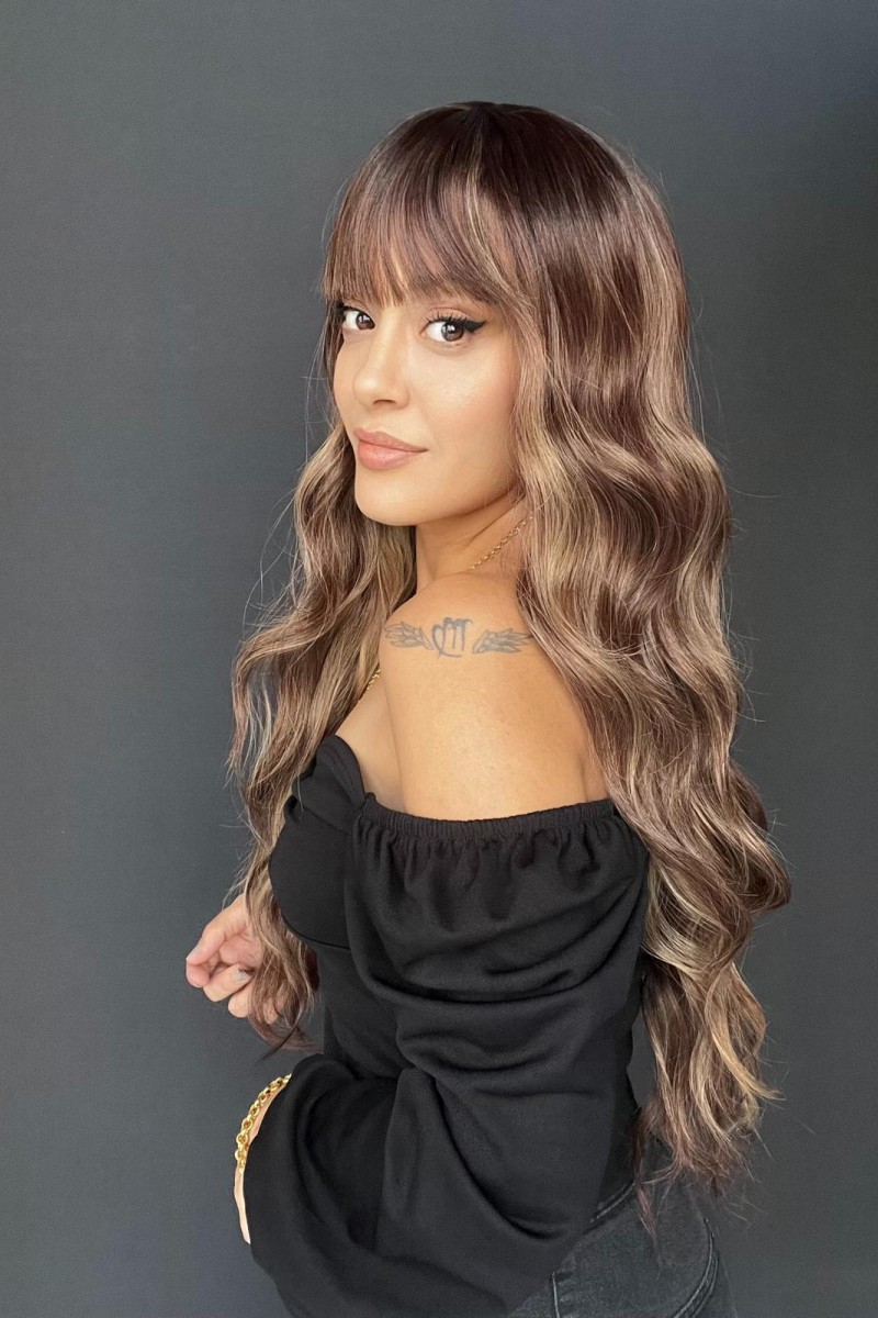 Gerçek Saç dokusunda Fiber Medikal peruk