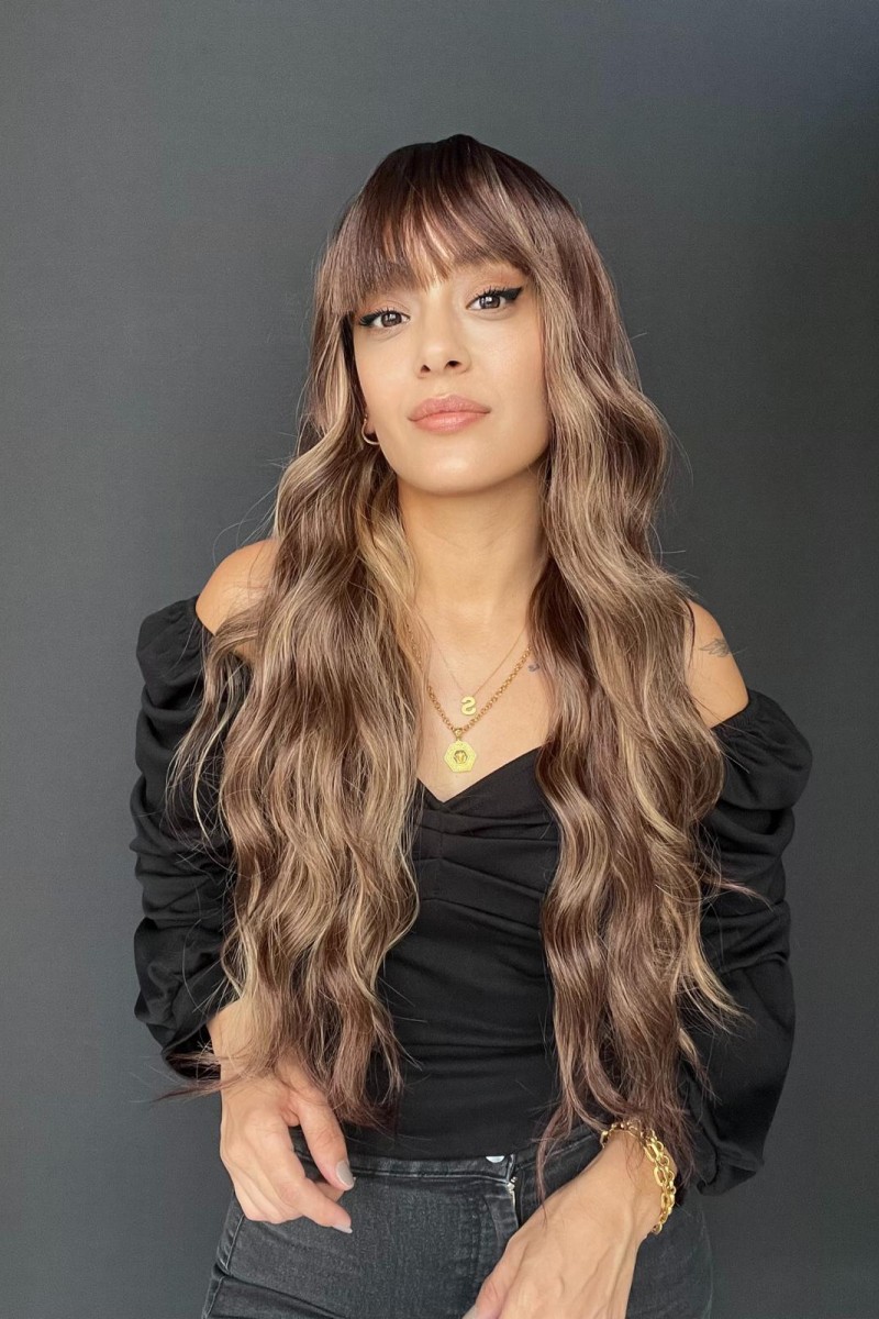 Gerçek Saç dokusunda Fiber Medikal peruk