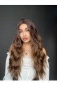 Kahverengi ışıltılı tül peruk YILIN EN İYİ PERUĞU SEÇİLDİ