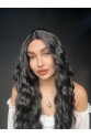 Doğal Dalgalı Tül Peruk Efsane su dalgalı medikal özel seri SİYAH