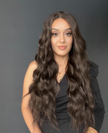 Medikal Tül Peruk Fiber Saç