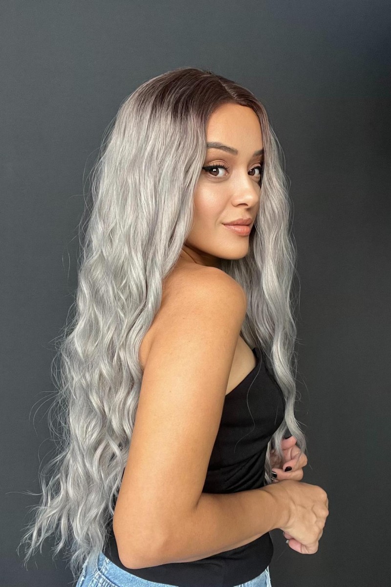 Medikal Tül Peruk Fiber Saç