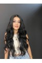 Wag dalgalı peruk modelimiz Siyah tül peruk