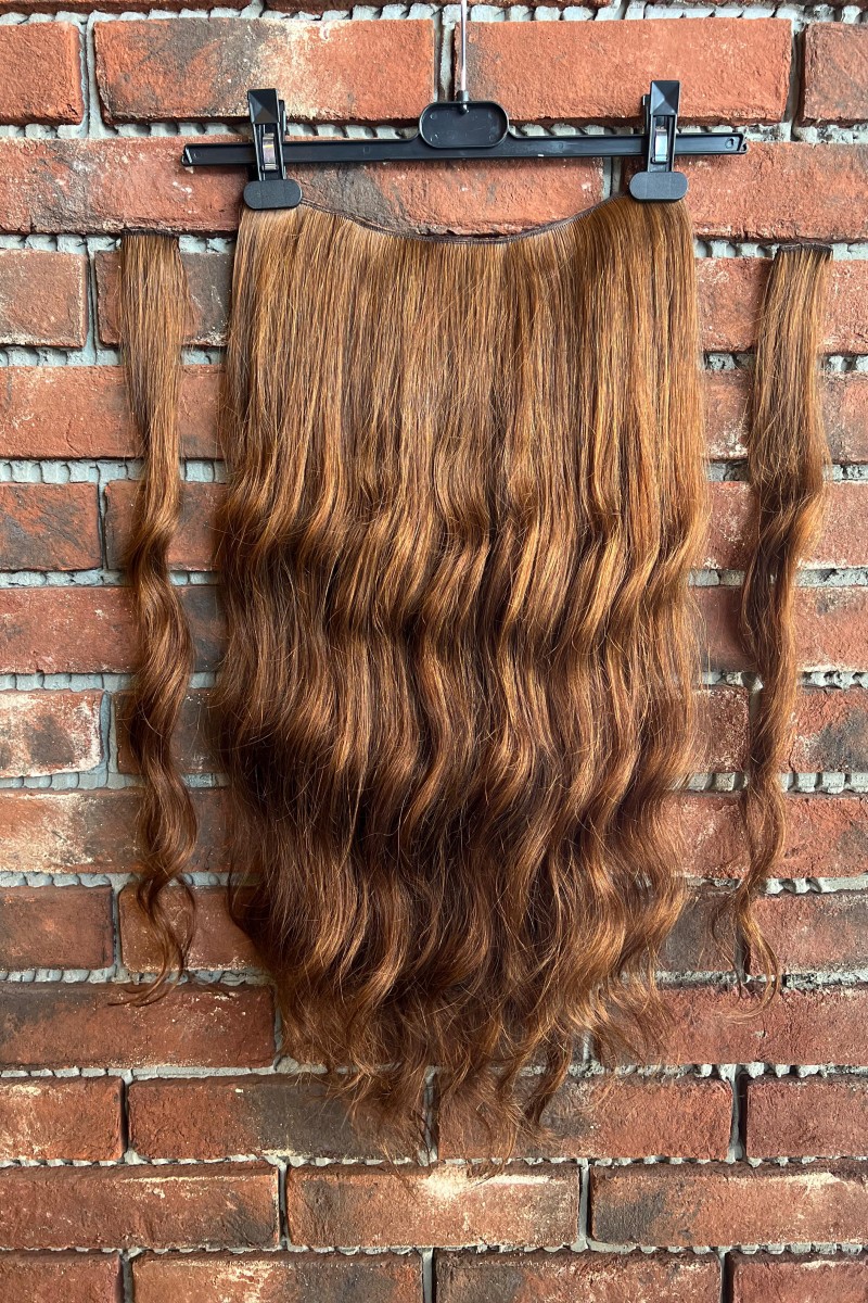 U Part Tam Tur başa takılan Geniş çıtçıt +2 yan hediyemizdir Doğal saç Peruk yarımay çıtçıt