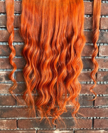 U Part Peruk yarımay çıtçıt Gerçek Saç