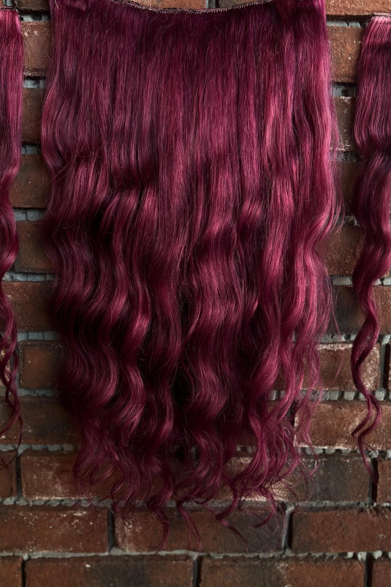 U Part Tam Tur başa takılan Geniş çıtçıt +2 yan hediyemizdir Doğal saç Peruk yarımay çıtçıt