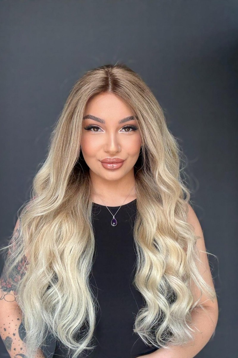 Ekstra Gür Ekstra Yoğun Platin Özel peruk koleksiyonu