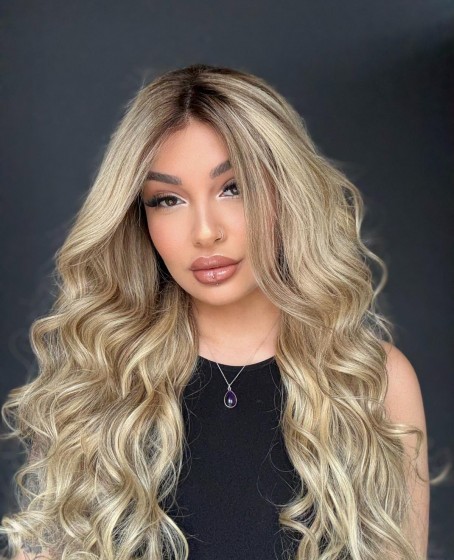 Ekstra Gür Ekstra Yoğun Platin Özel peruk koleksiyonu