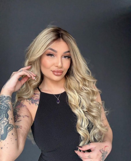 Ekstra Gür Ekstra Yoğun Platin Özel peruk koleksiyonu