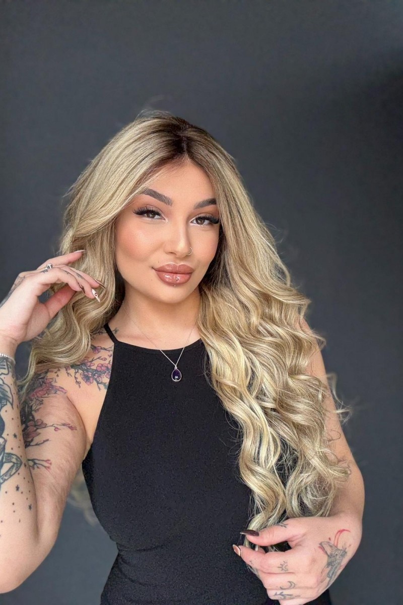 Ekstra Gür Ekstra Yoğun Platin Özel peruk koleksiyonu