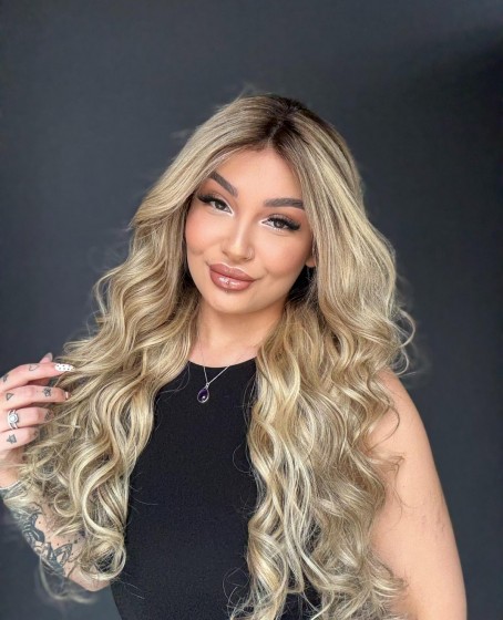 Ekstra Gür Ekstra Yoğun Platin Özel peruk koleksiyonu