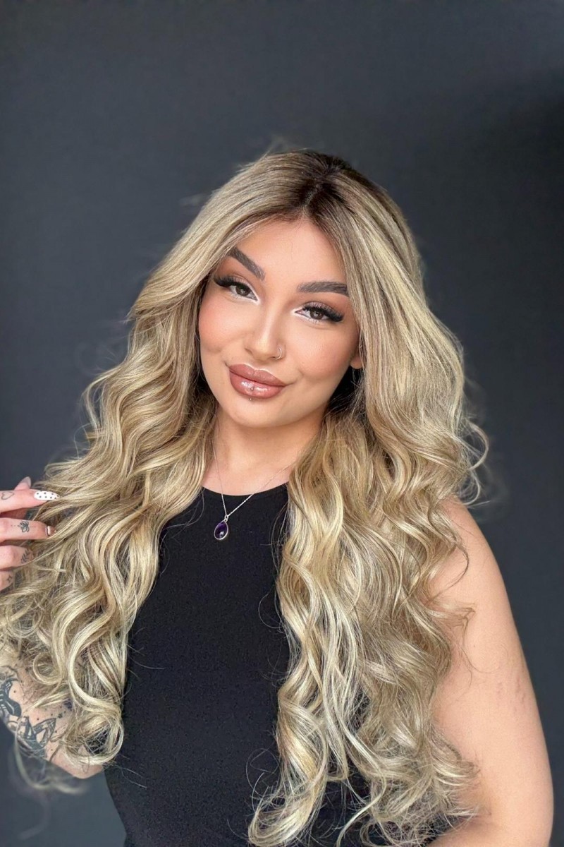 Ekstra Gür Ekstra Yoğun Platin Özel peruk koleksiyonu