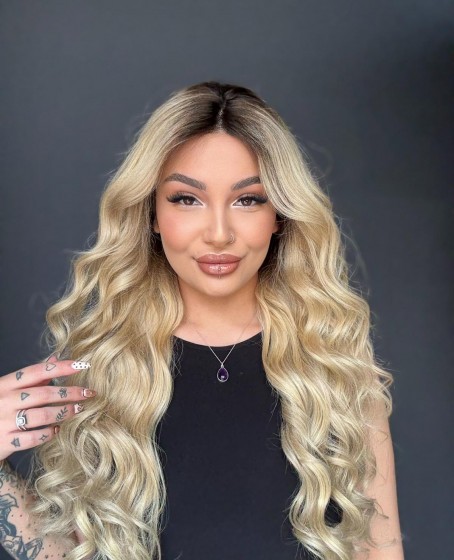 Ekstra Gür Ekstra Yoğun Platin Özel peruk koleksiyonu