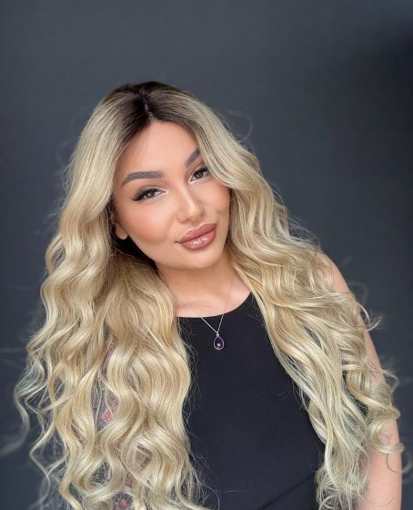 Ekstra Gür Ekstra Yoğun Platin Özel peruk koleksiyonu