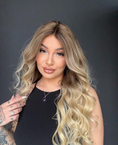 Ekstra Gür Ekstra Yoğun Platin Özel peruk koleksiyonu