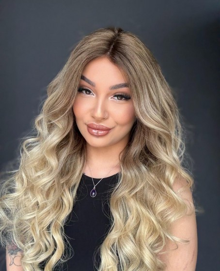 Ekstra Gür Ekstra Yoğun Platin Özel peruk koleksiyonu