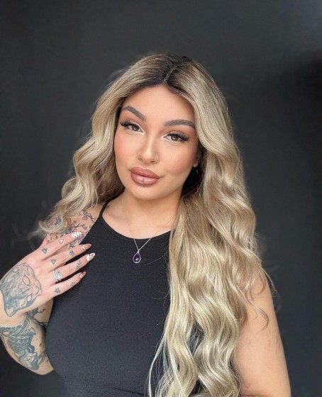 Ekstra Gür Ekstra Yoğun Platin Özel peruk koleksiyonu