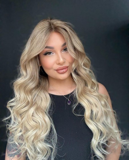 Ekstra Gür Ekstra Yoğun Platin Özel peruk koleksiyonu