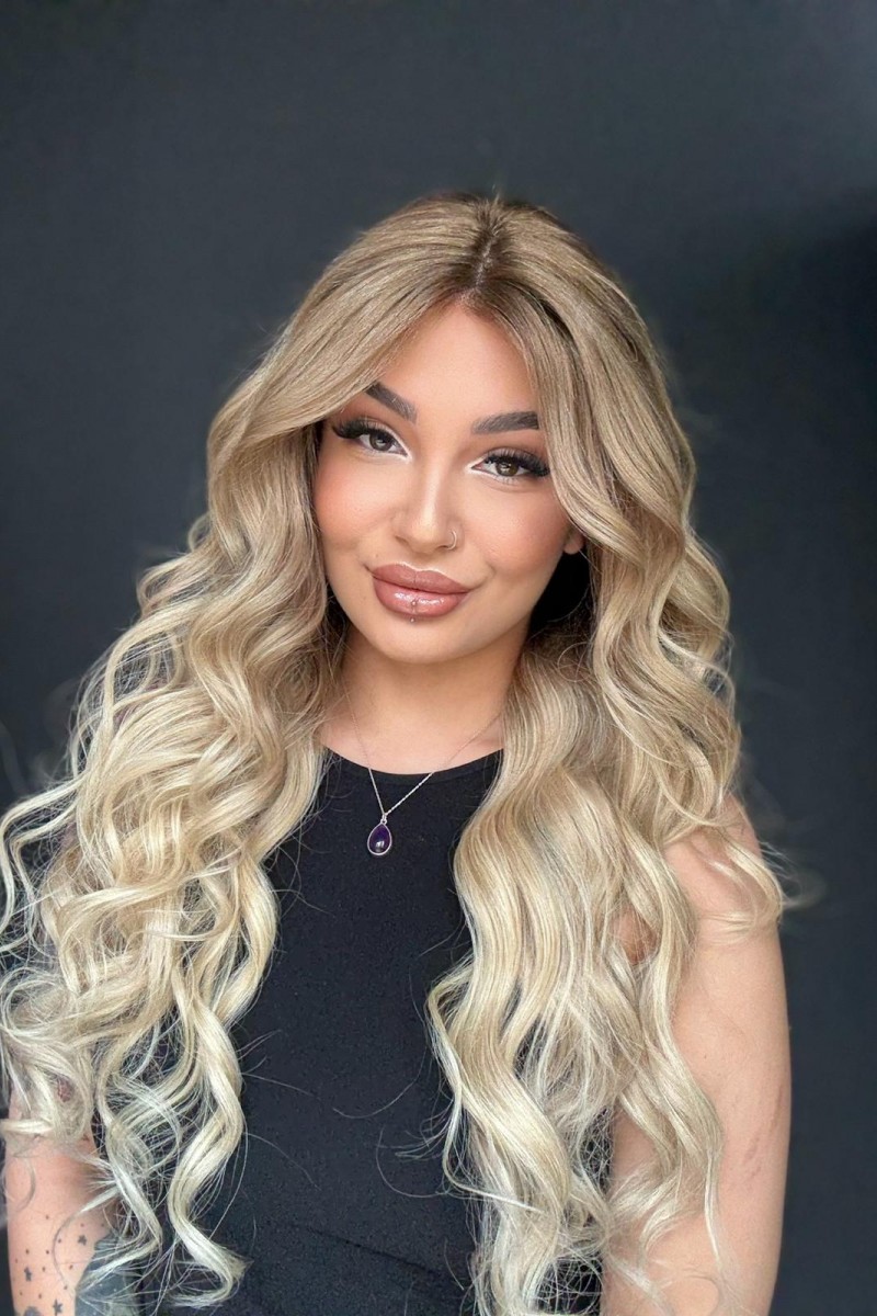 Ekstra Gür Ekstra Yoğun Platin Özel peruk koleksiyonu