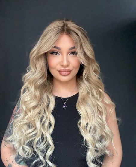 Ekstra Gür Ekstra Yoğun Platin Özel peruk koleksiyonu