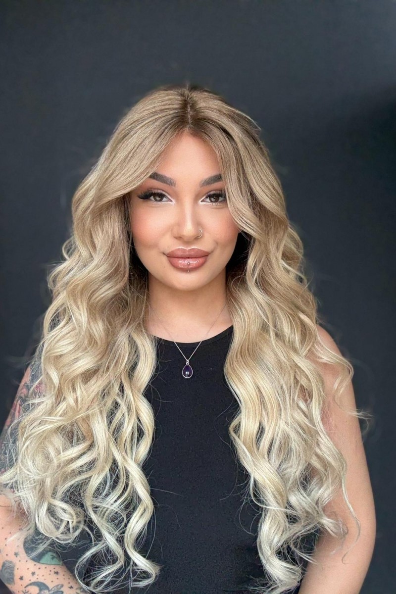 Ekstra Gür Ekstra Yoğun Platin Özel peruk koleksiyonu