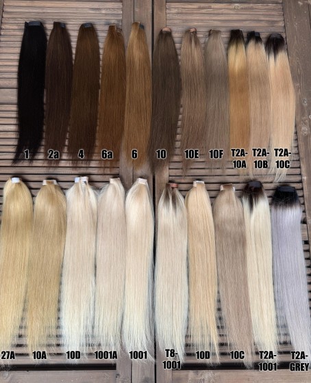 Gerçek saç Bağcıklı cırtlı boyanabilir fönlenebilir At kuyruğu Renk seçenekli