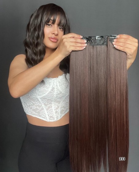 Düz Yarım Ay + 2 Yan Çıt Çıt