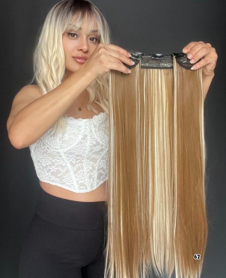 Düz Yarım Ay + 2 Yan Çıt Çıt