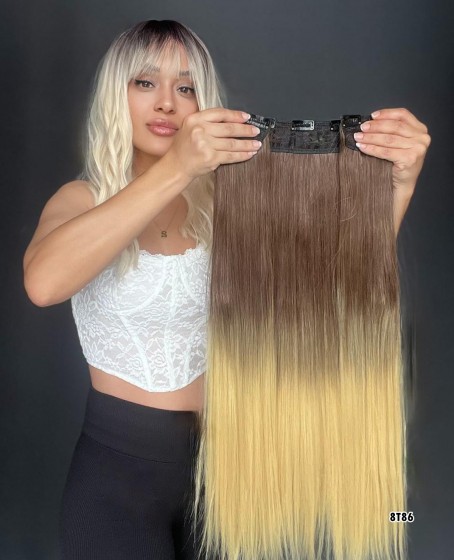 Düz Yarım Ay + 2 Yan Çıt Çıt