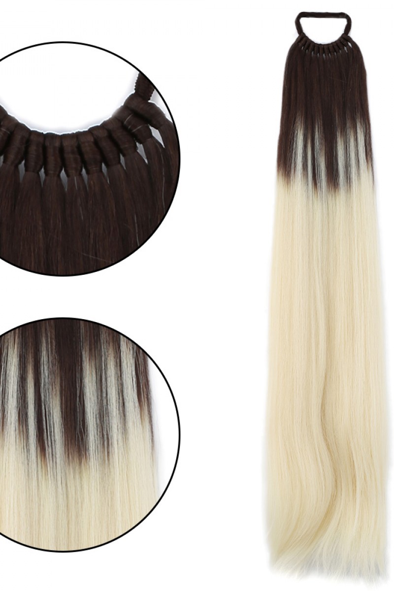 Lastikli DÜz Bağcıklı At kuyruğu