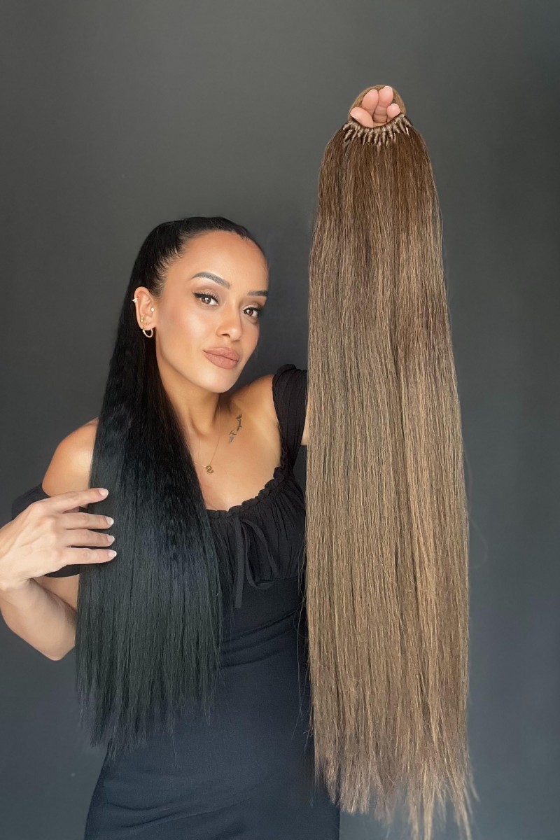 Lastikli DÜz Bağcıklı At kuyruğu Açık Kumral