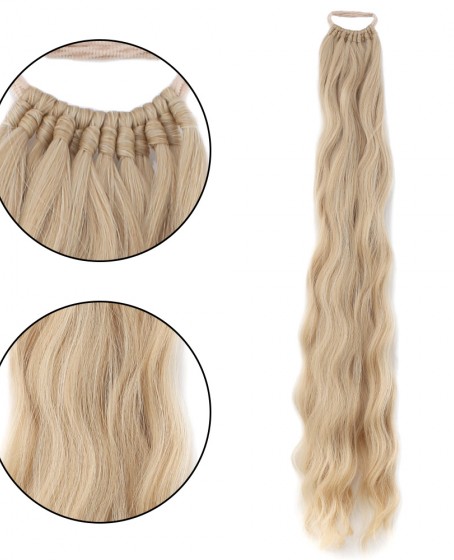 Lastikli Su Dalgalı At kuyruğu Küllü Sarı