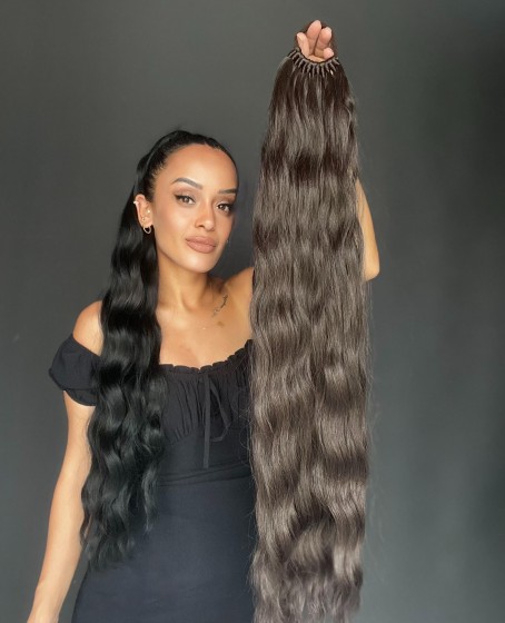 Lastikli Su Dalgalı At kuyruğu Sıcak Kahve