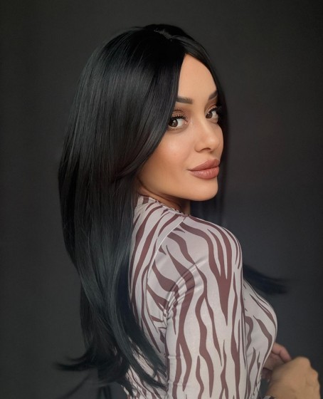 Katlı Kesim Yan kahküllü Medikal peruk