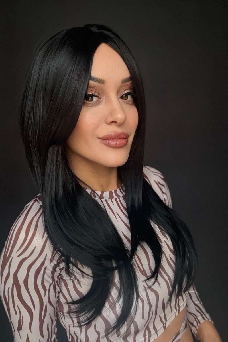 Katlı Kesim Yan kahküllü Medikal peruk