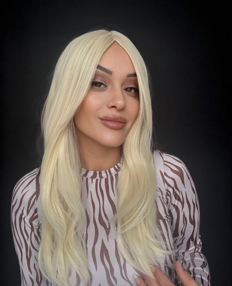 Katlı Kesim Yan kahküllü Medikal peruk