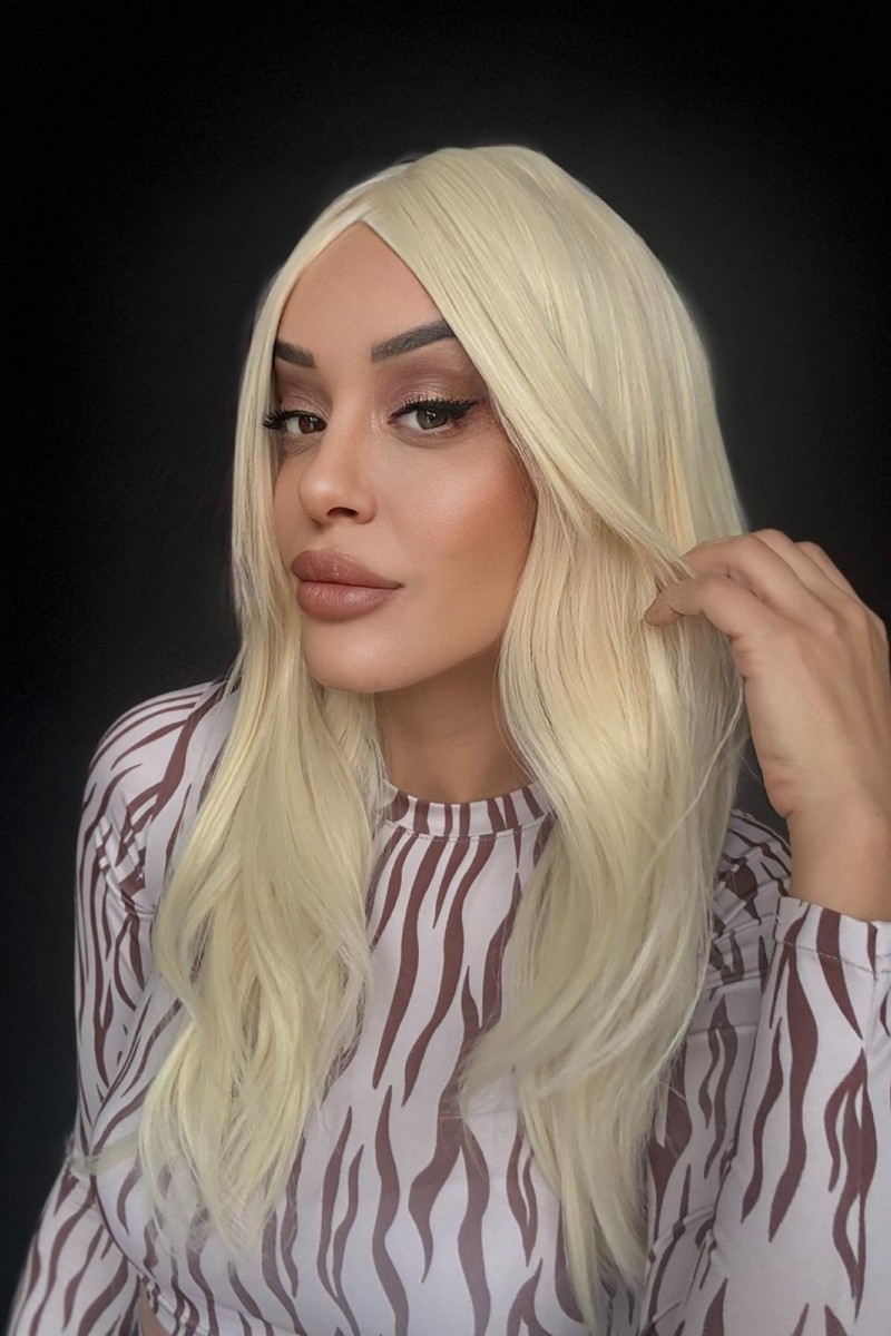 Katlı Kesim Yan kahküllü Medikal peruk