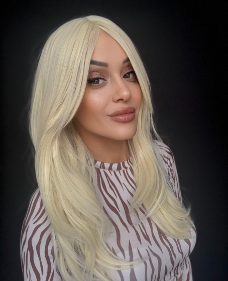 Katlı Kesim Yan kahküllü Medikal peruk