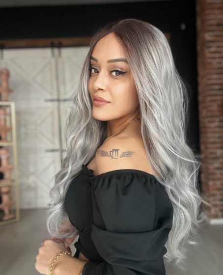 Her Yöne Ayrılabilen Hava Alan Tül Peruk