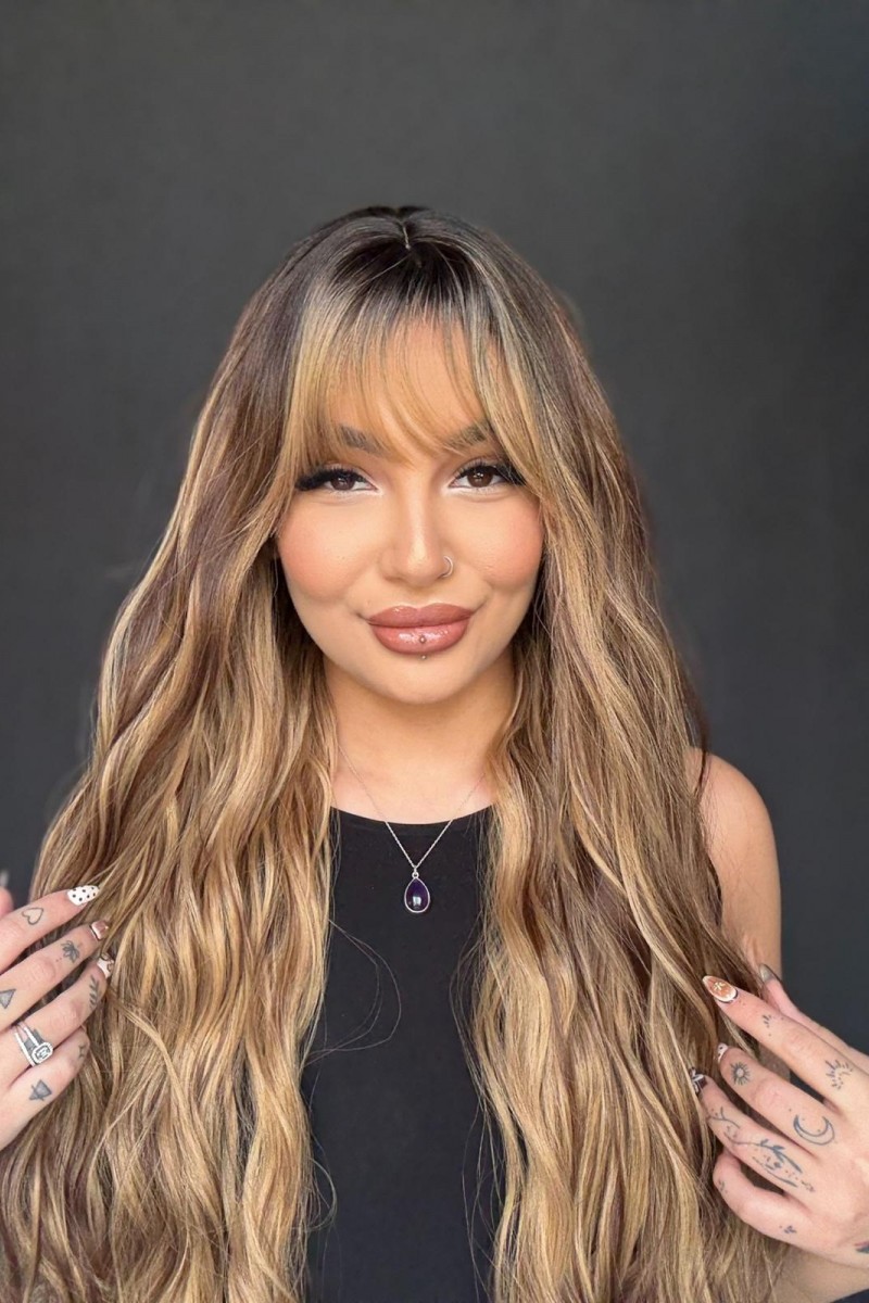 Akdeniz Balyajı Dalgalı Perçemli Ombreli Medikal Peruk Özel Koleksiyon