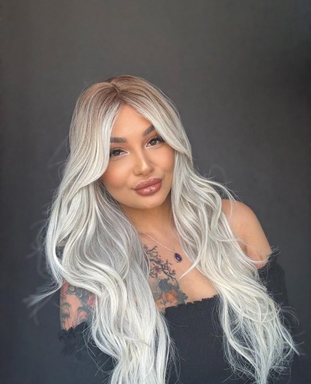 Medikal Peruk - Her başa göre ayarlanabilir.Gerçek saç dokusundadır her başa uyar